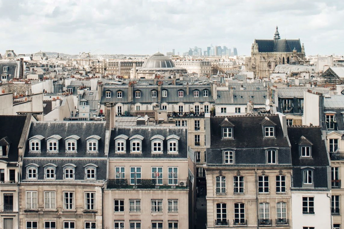 Pariser Häuser AMR- technologie Verbrauchszählern ausgestattet noventic group