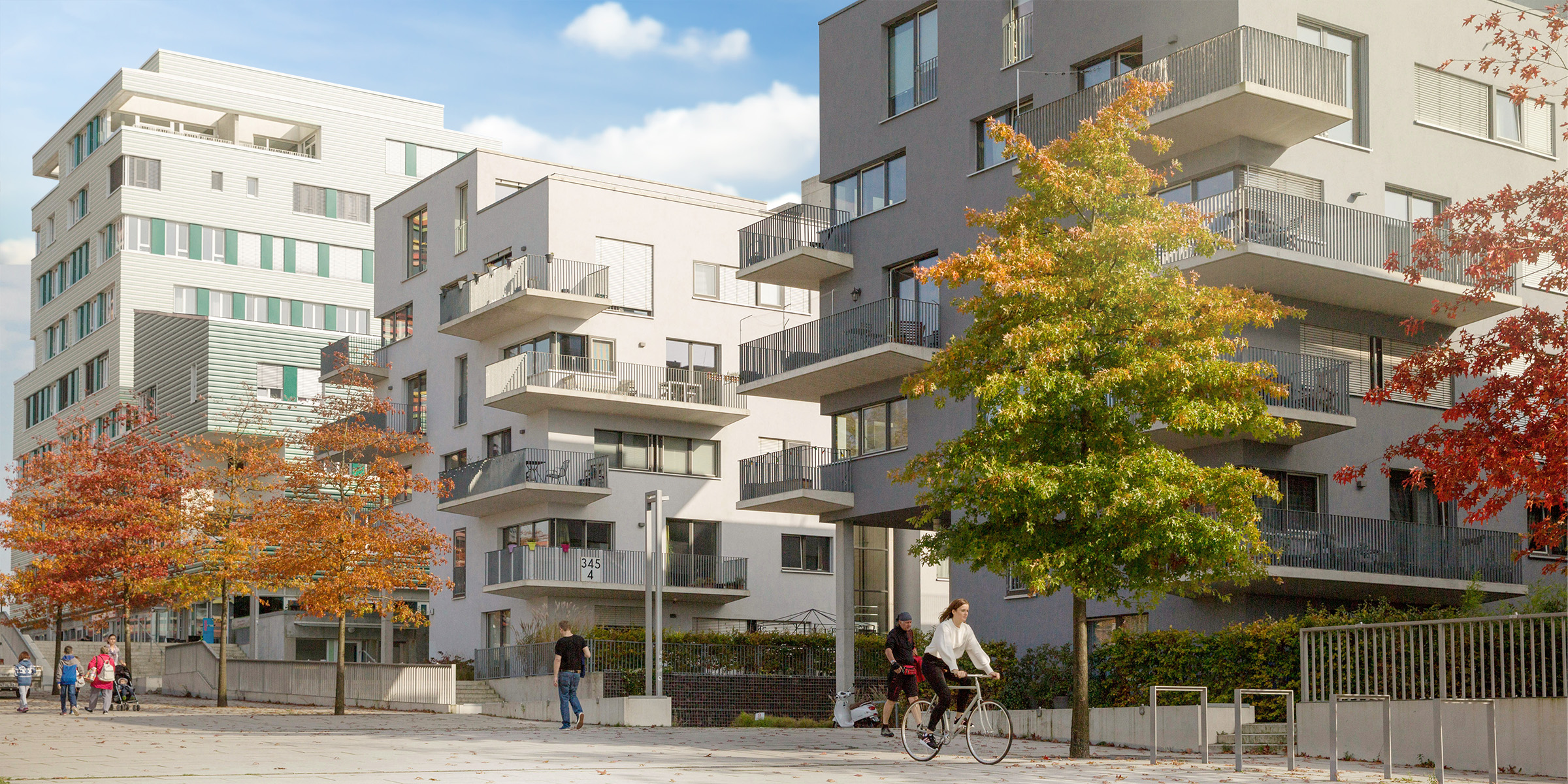 Mehrparteienhäuser mit Smart Heating