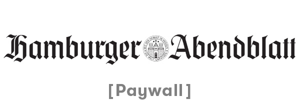 Logo der Zeitung „Hamburger Abendblatt“ mit der Kennzeichnung „Paywall“ darunter.